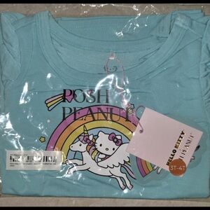 Posh Peanut Hello Kitty Unicorn Graphic Tee 3T/4T NWT